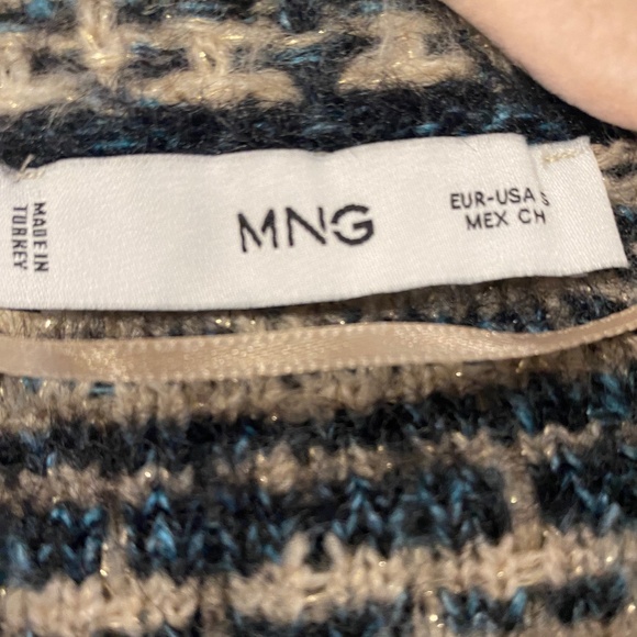 Mango Tweed Bomber Jacket - Picture 3 of 6